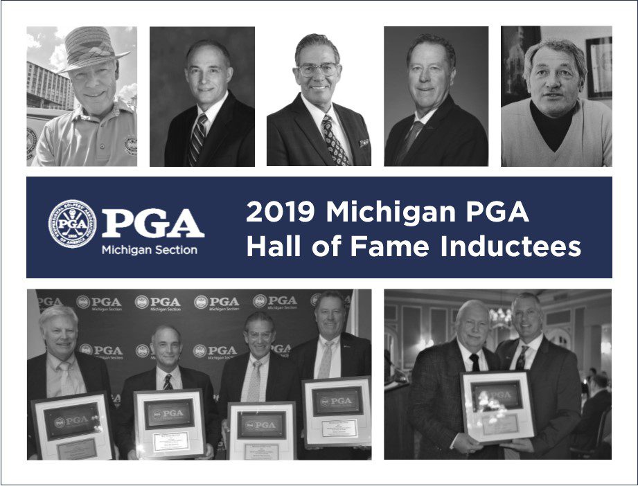 Five New Members Inducted into Michigan PGA Hall of Fame