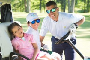 MILTON, MA - JUNE 8: Families participate in the PGA Family Cup at Wollaston Golf Club