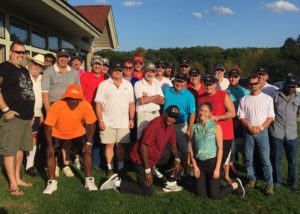 Group of people from the PGA HOPE in Battle Creek