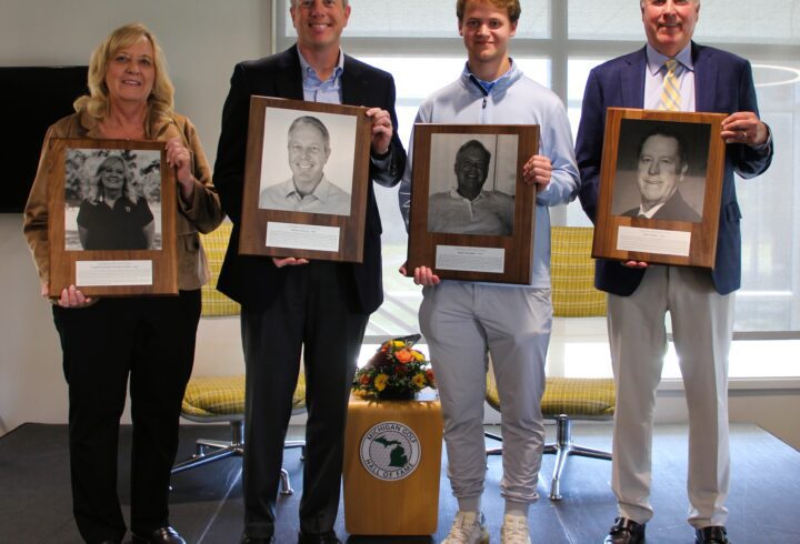 MICHIGAN GOLF HALL OF FAME: Michael Harris, John Lindert, Roger Ostrander Inducted 1
