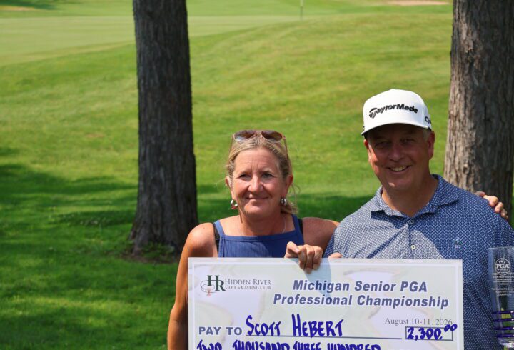 Scott Hebert wins the Michigan Senior PGA Professional Championship